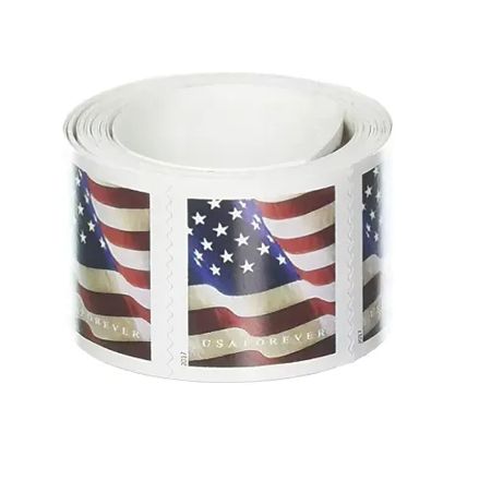 Flag 2017 Roll - 1 Roll 100 Pcs Unused Stamps for Mailing hot